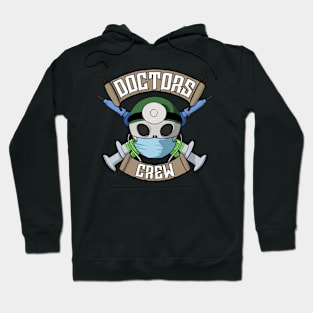 Doctors crew Jolly Roger pirate flag Hoodie